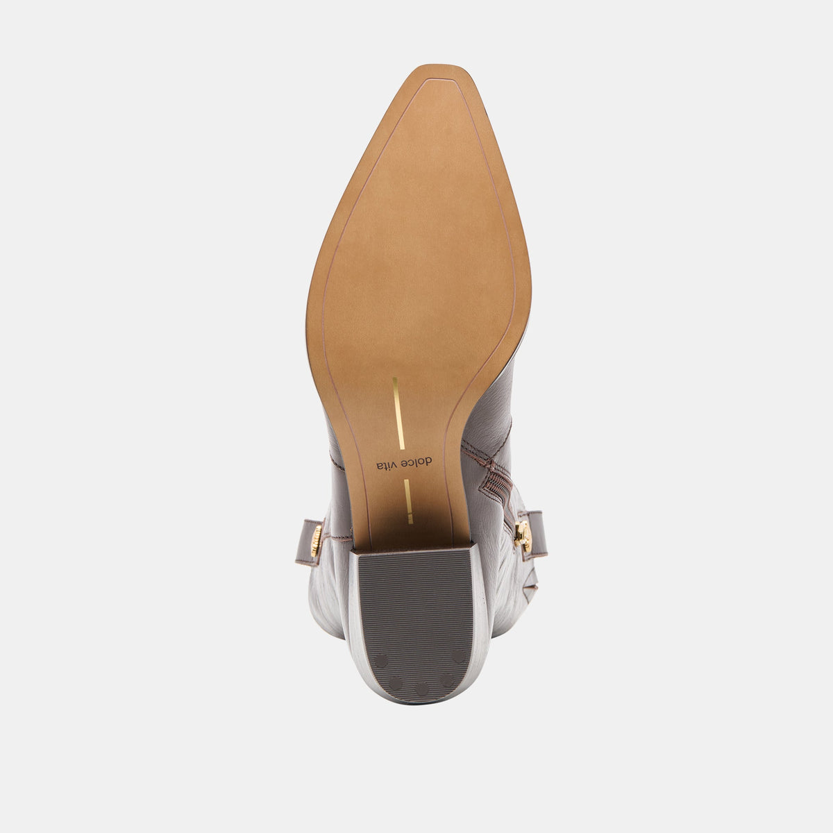 Vern Chocolate Leather Boots | Dolce Vita