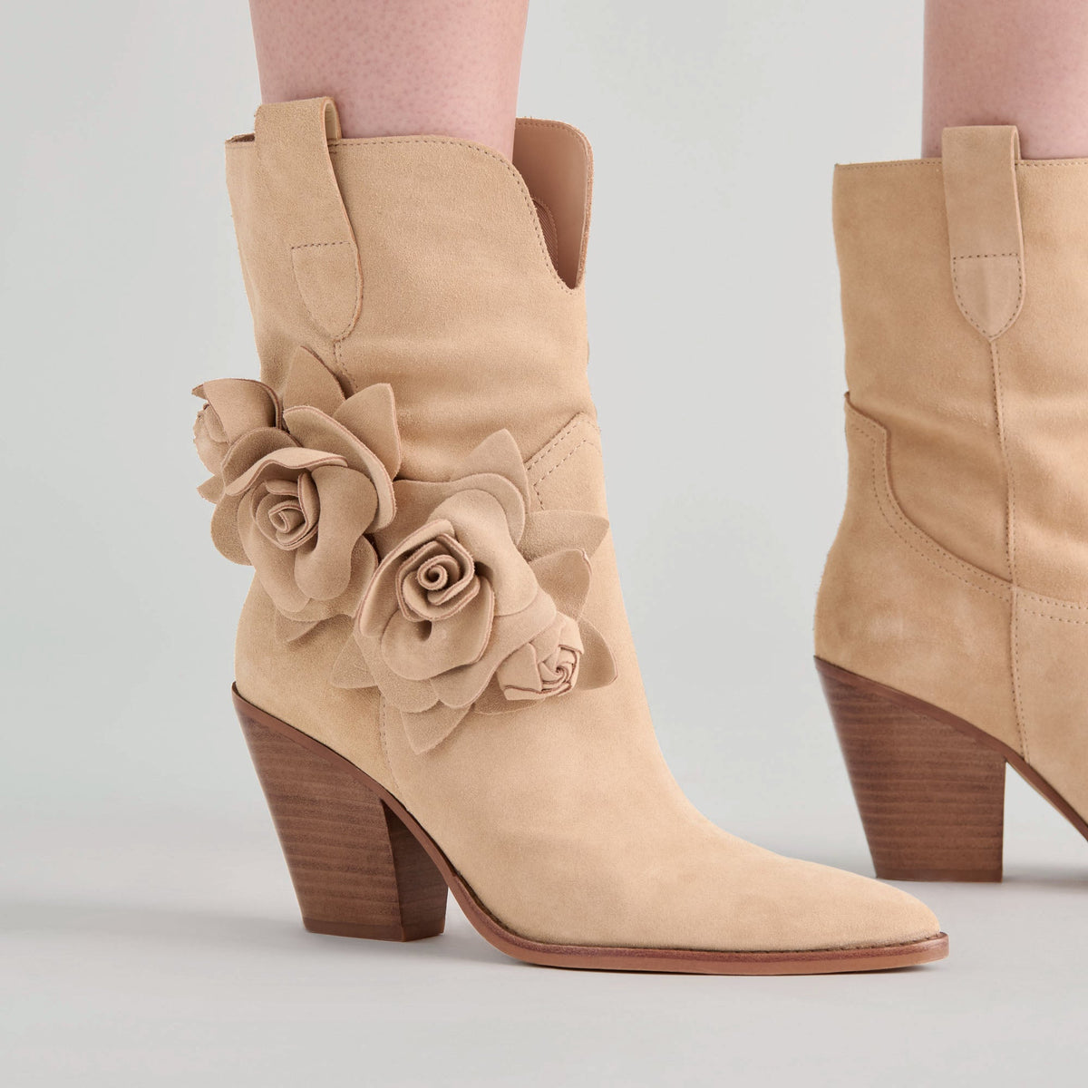Jakel Camel Suede Boots | Dolce Vita