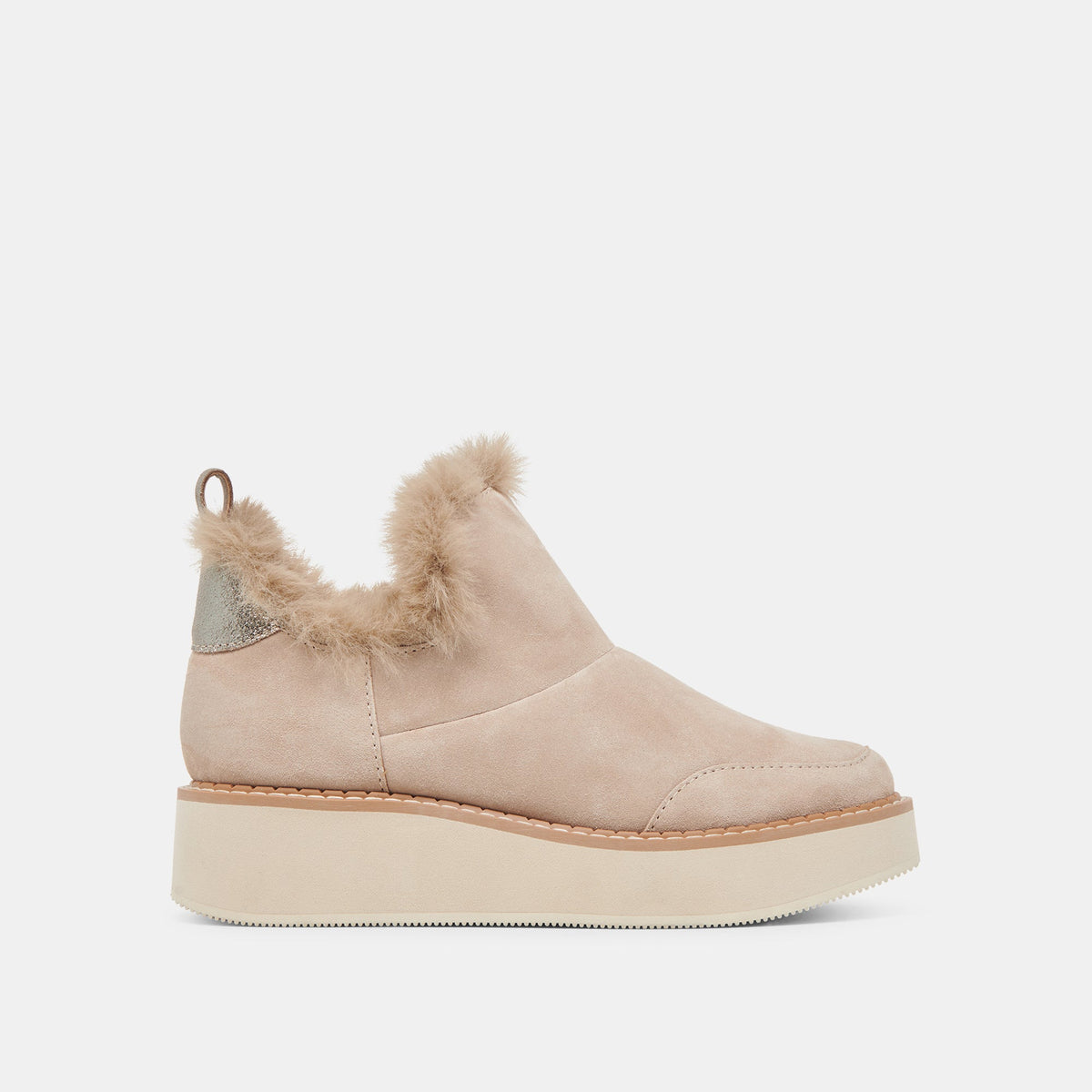 ARDY PLUSH H2O BOOTIES TAUPE SUEDE
 – Dolce Vita | Dolce Vita