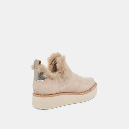 ARDY PLUSH H2O BOOTIES TAUPE SUEDE
 – Dolce Vita | Dolce Vita
