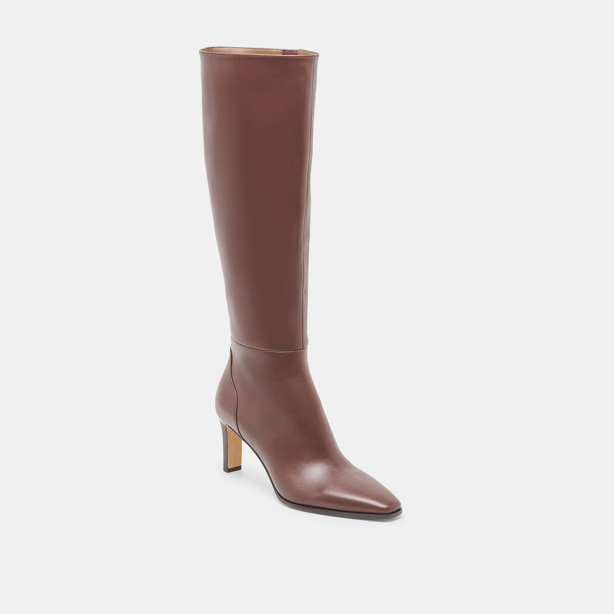 Emmi Chocolate Leather Boots | Dolce Vita