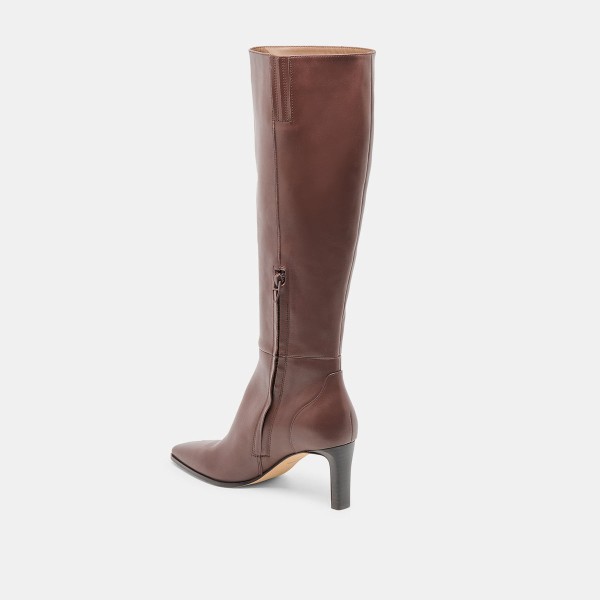 Emmi Chocolate Leather Boots | Dolce Vita