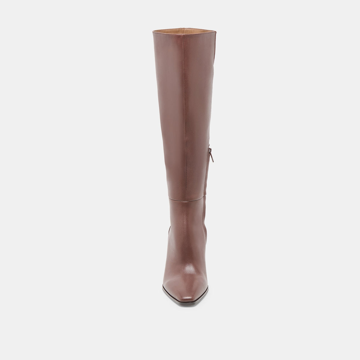 Emmi Chocolate Leather Boots | Dolce Vita