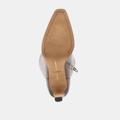 Emmi Chocolate Leather Boots | Dolce Vita