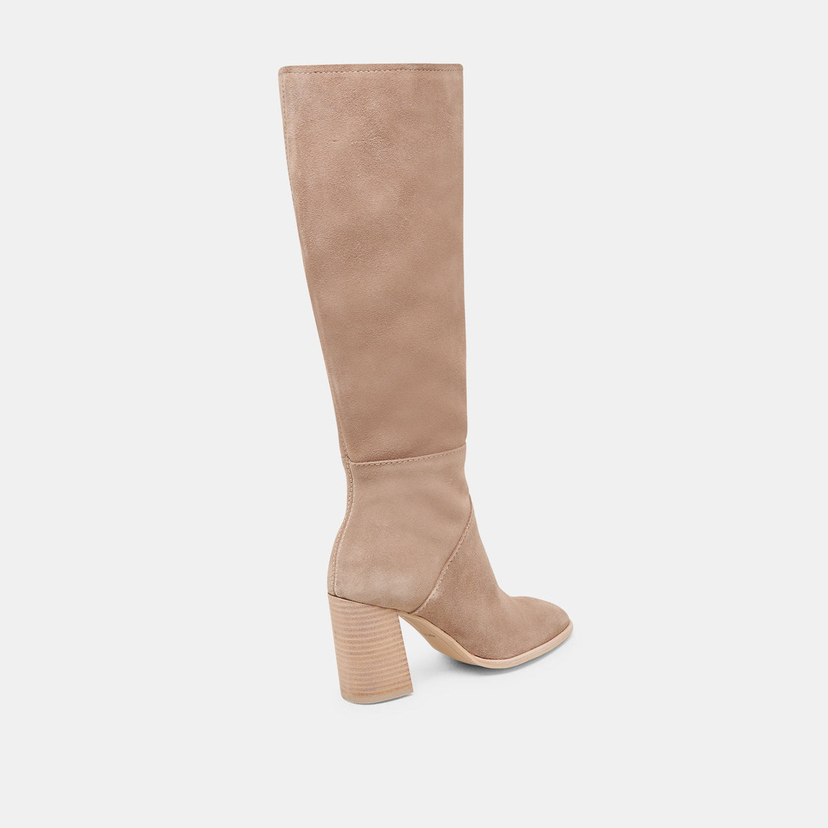 FYNN Wide Calf Boots Truffle Suede | Truffle Suede Knee-High Boots
 – Dolce Vita | Dolce Vita