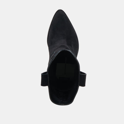 JESSEY BOOTS ONYX SUEDE
 – Dolce Vita | Dolce Vita