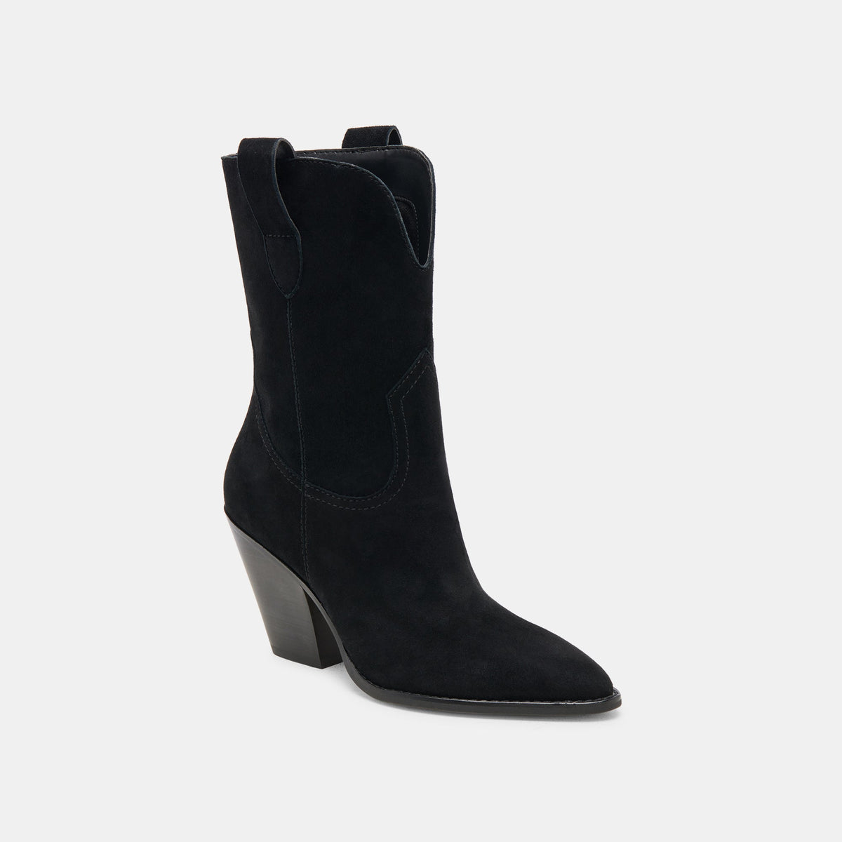 JESSEY BOOTS ONYX SUEDE
 – Dolce Vita | Dolce Vita