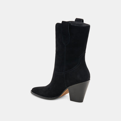 JESSEY BOOTS ONYX SUEDE
 – Dolce Vita | Dolce Vita