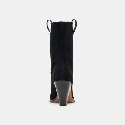 JESSEY BOOTS ONYX SUEDE
 – Dolce Vita | Dolce Vita