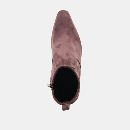 Linzey Cedar Stella Suede Booties | Dolce Vita