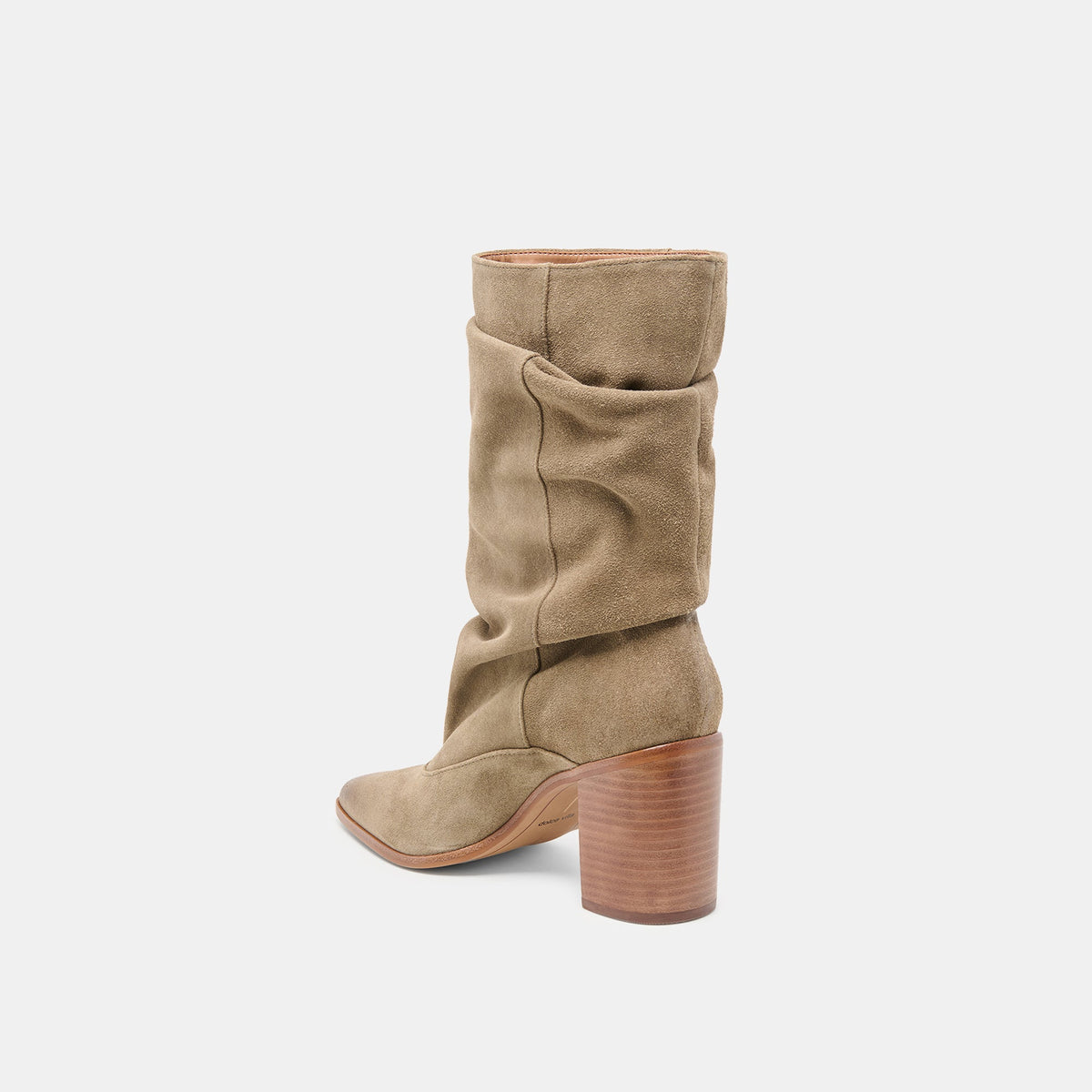 Talina Olive Suede Wide Calf Boots | Dolce Vita