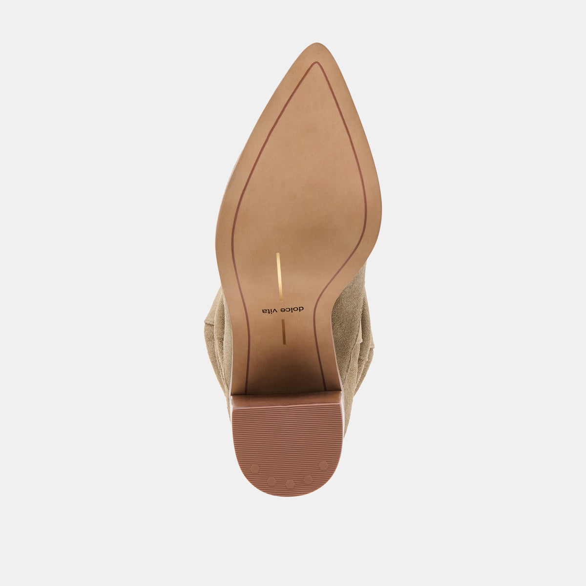 Talina Olive Suede Wide Calf Boots | Dolce Vita