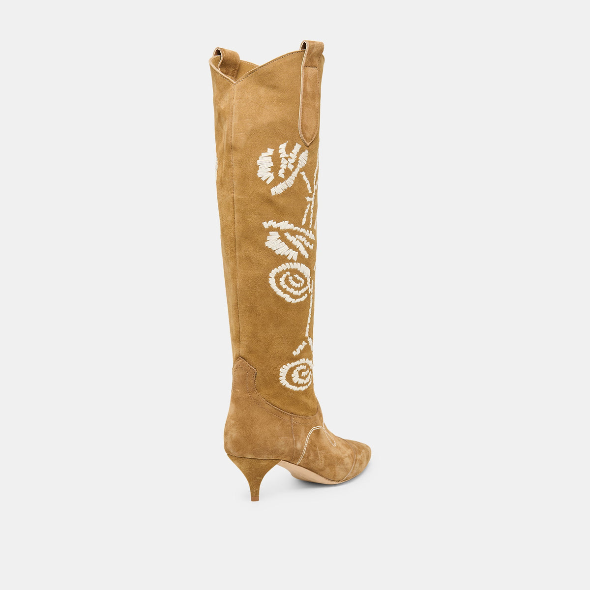 Wilde Chestnut Suede Boots | Dolce Vita