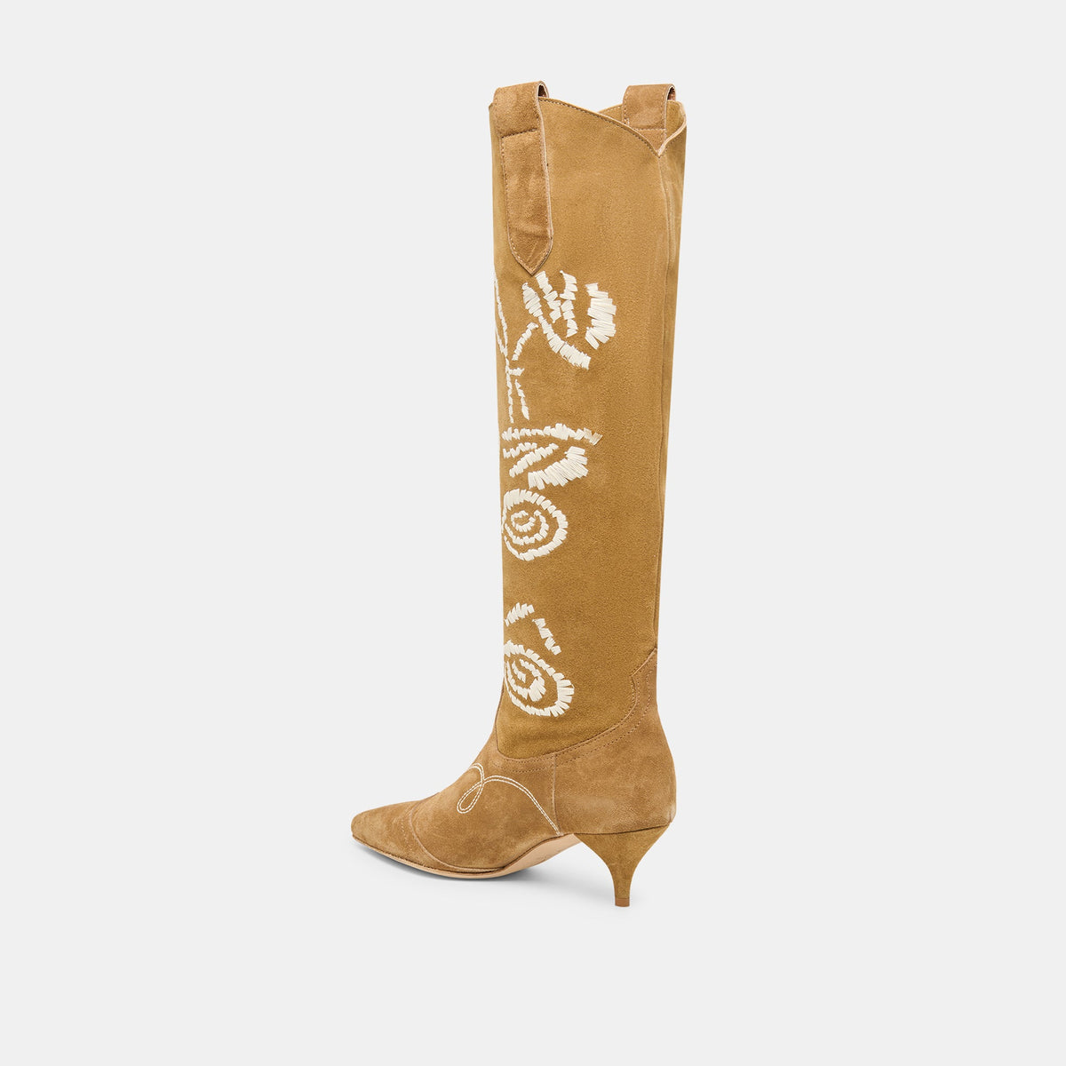Wilde Chestnut Suede Boots | Dolce Vita
