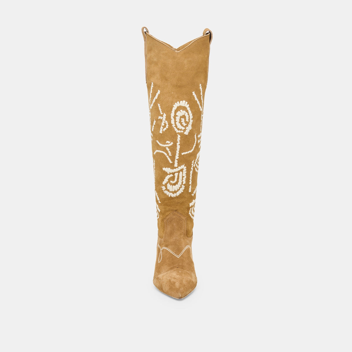 Wilde Chestnut Suede Boots | Dolce Vita
