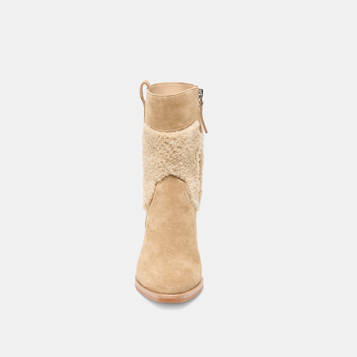 Salil Plush Dk Taupe Suede Boots | Dolce Vita