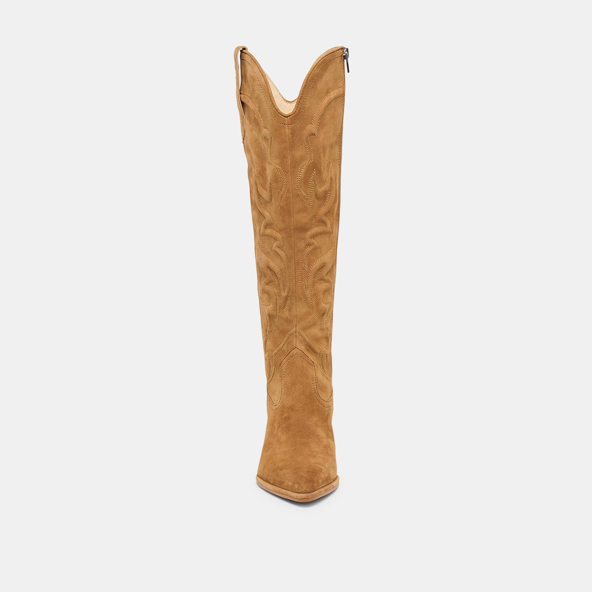 Alisa Lt Brown Suede Boots | Dolce Vita