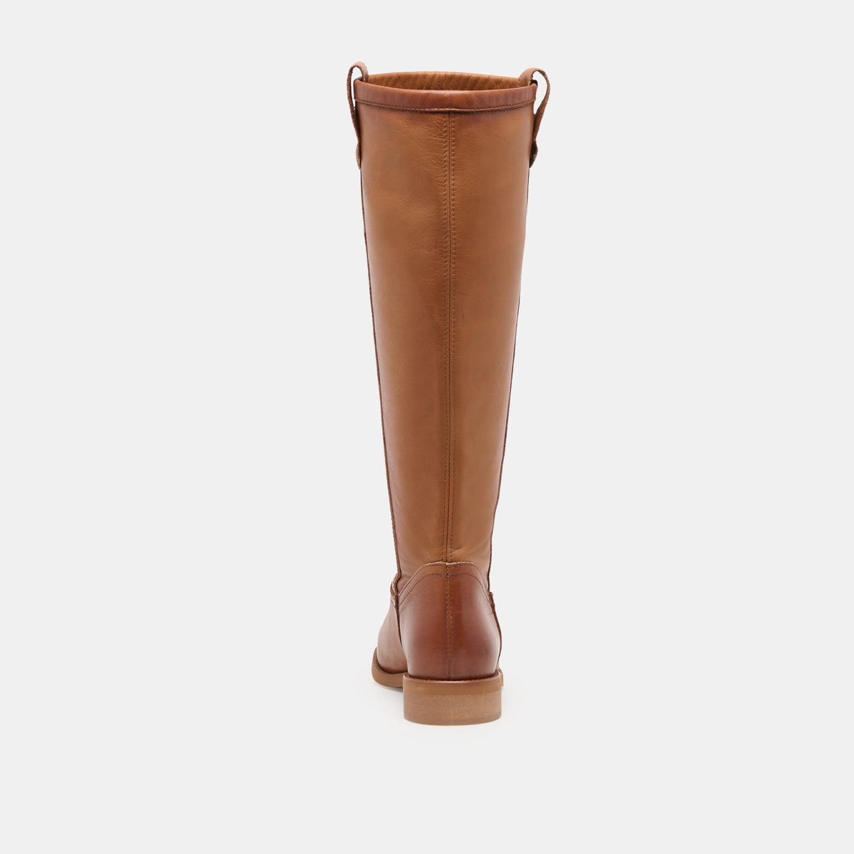 Ramzy Cognac Leather Boots | Dolce Vita