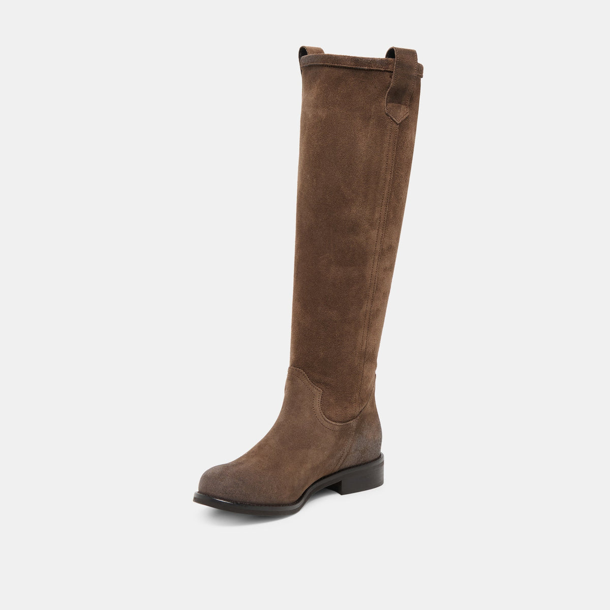 Ramzy Chocolate Suede Boots | Dolce Vita