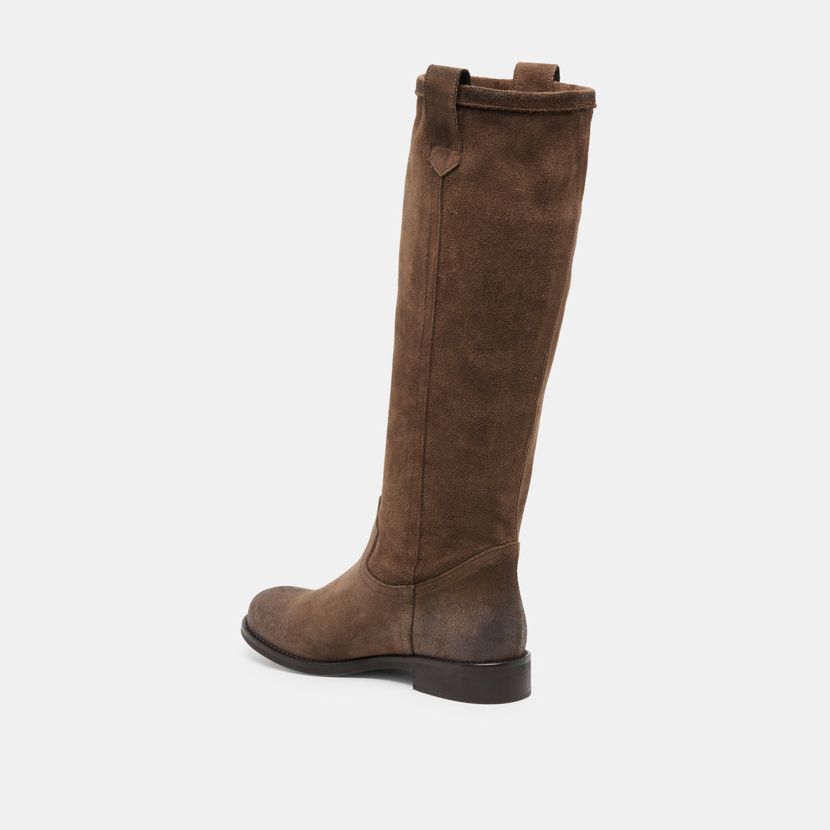 Ramzy Chocolate Suede Boots | Dolce Vita