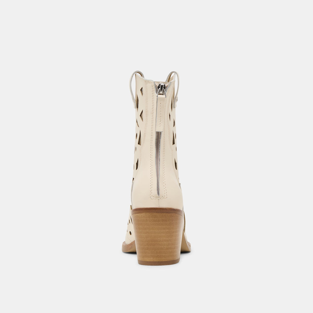Zenobi Off White Leather Booties | Dolce Vita