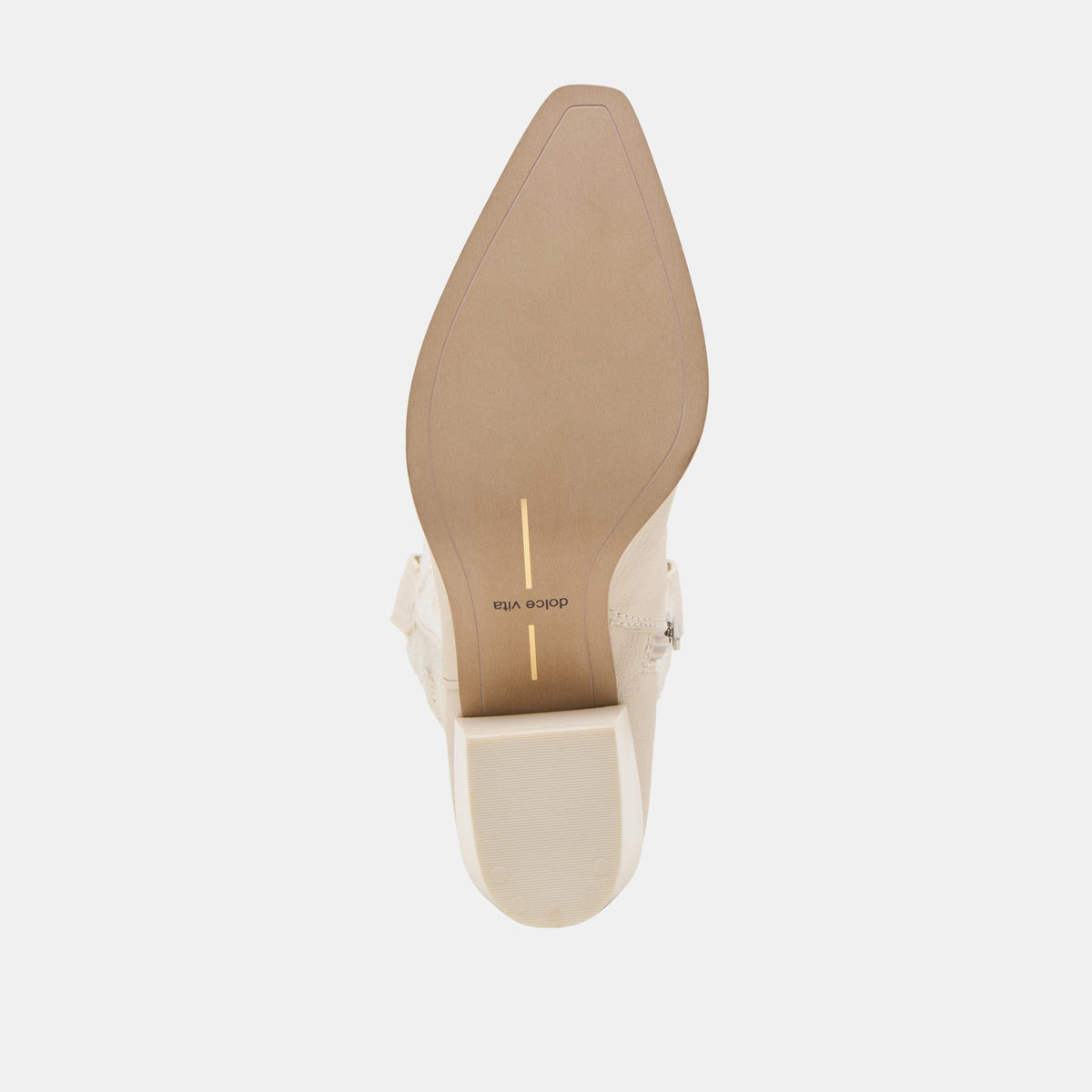 Vorah Pearl Creme Sequin Boots | Dolce Vita