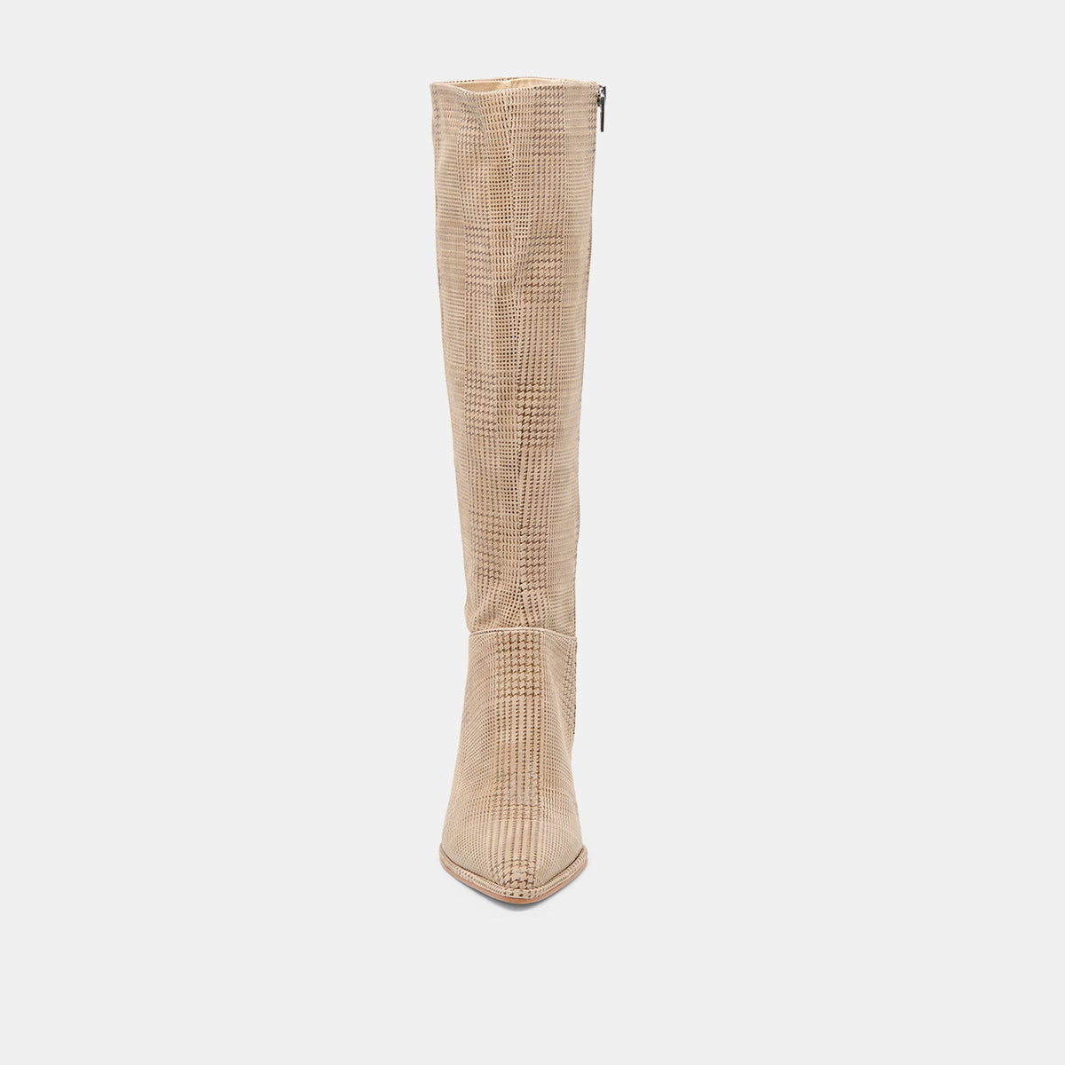 Aldy Herringbone Printed Suede Boots | Dolce Vita