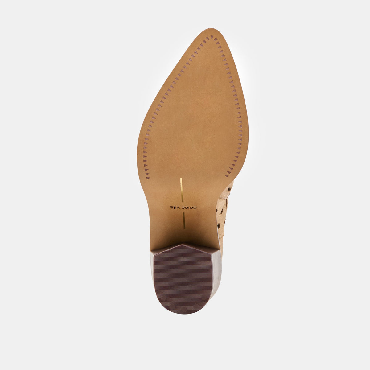 Zenobi Camel Distressed Leather Booties | Dolce Vita