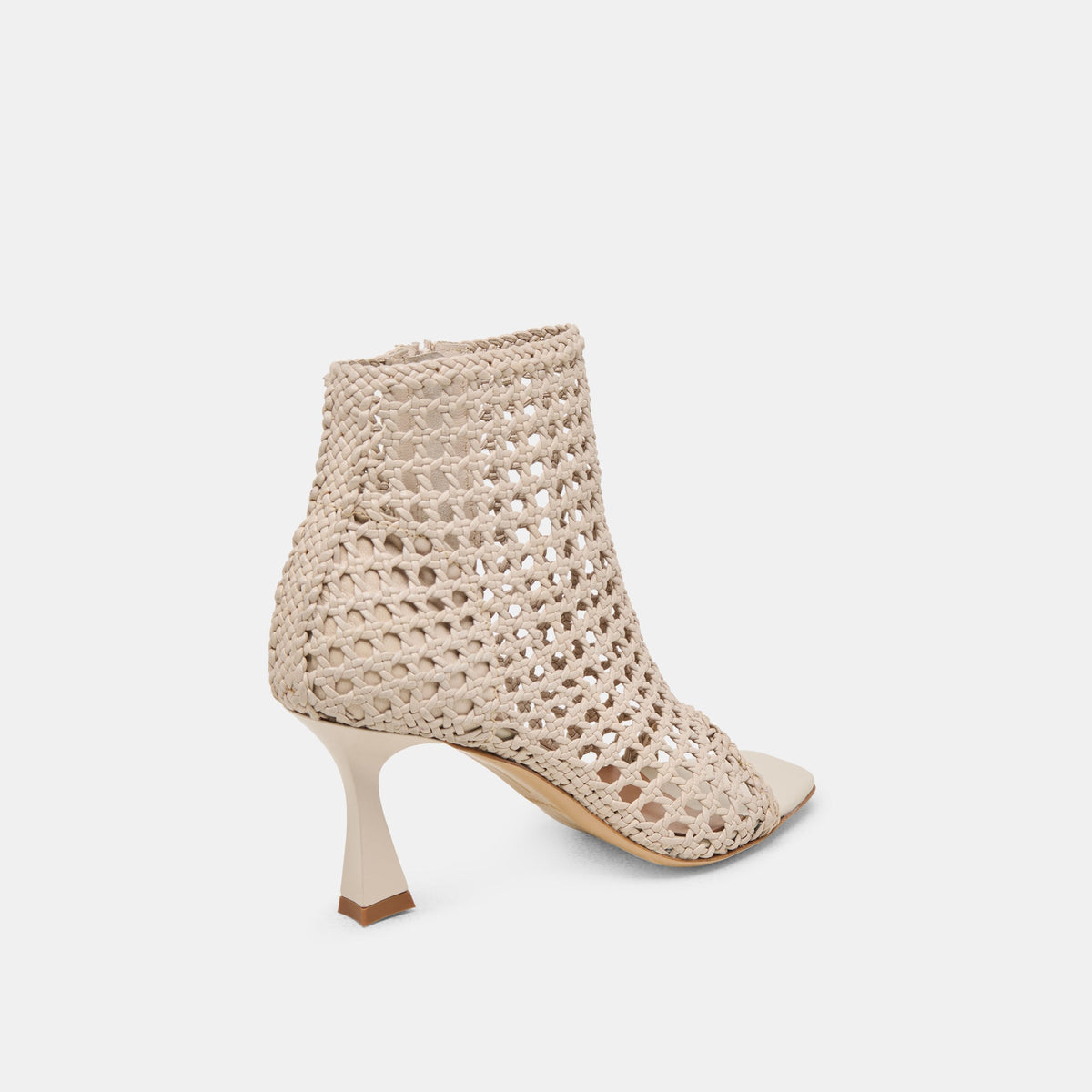 Quin Bone Woven Leather Heels | Dolce Vita