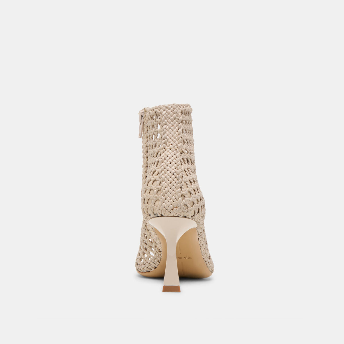 Quin Bone Woven Leather Heels | Dolce Vita