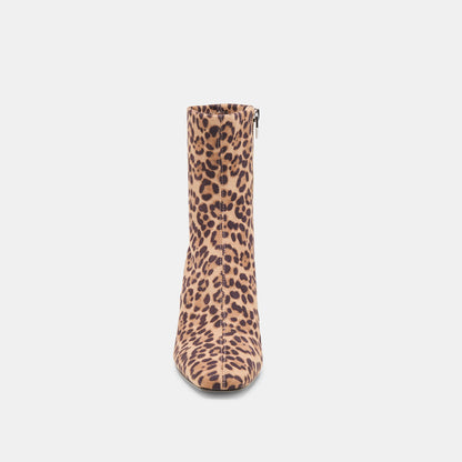 Glamor Dk Leopard Stella Suede Boots | Dolce Vita