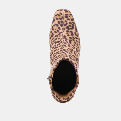 Glamor Dk Leopard Stella Suede Boots | Dolce Vita