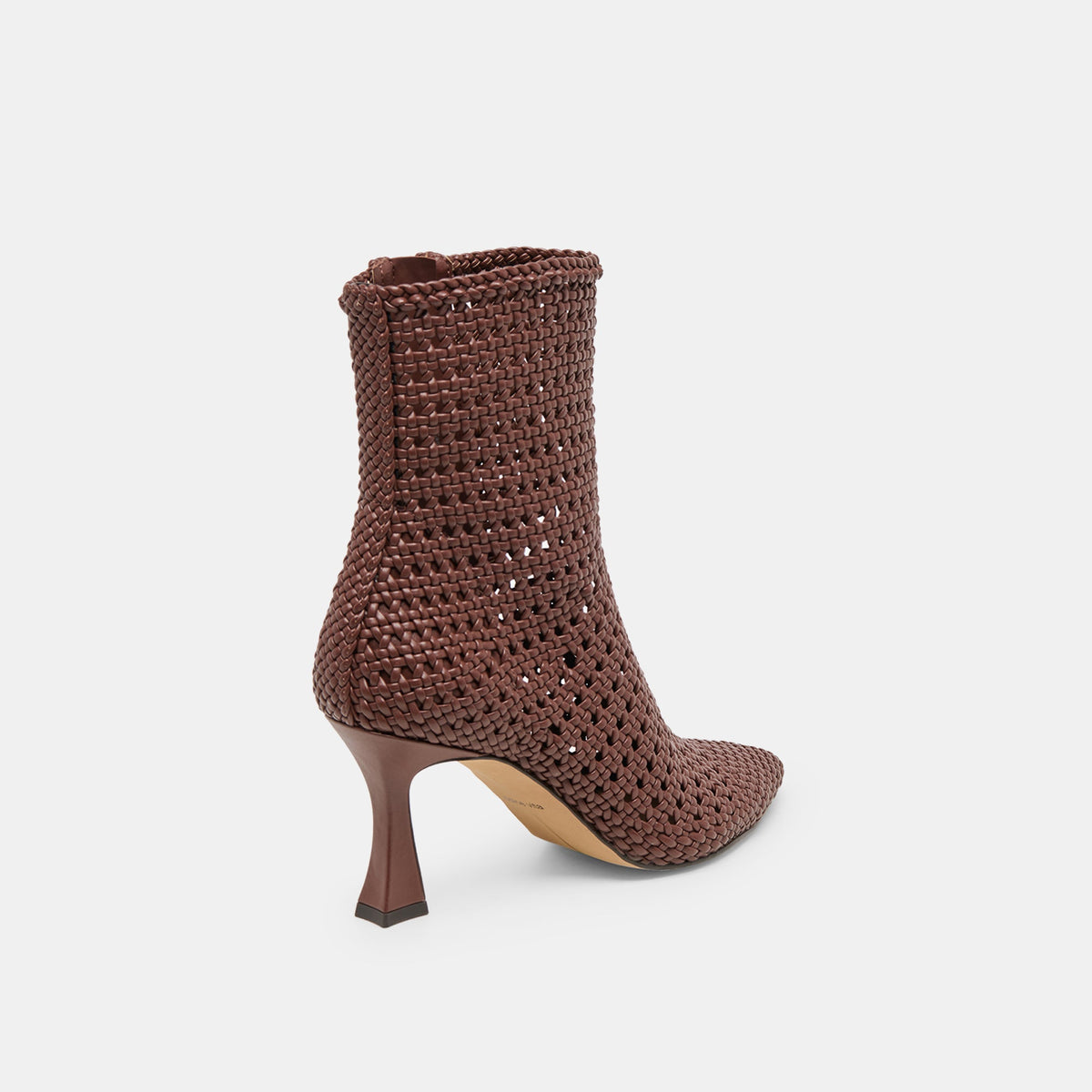 Embry Brown Woven Stella Booties | Dolce Vita