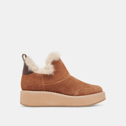 ARDY PLUSH H2O BOOTIES PECAN SUEDE
 – Dolce Vita | Dolce Vita
