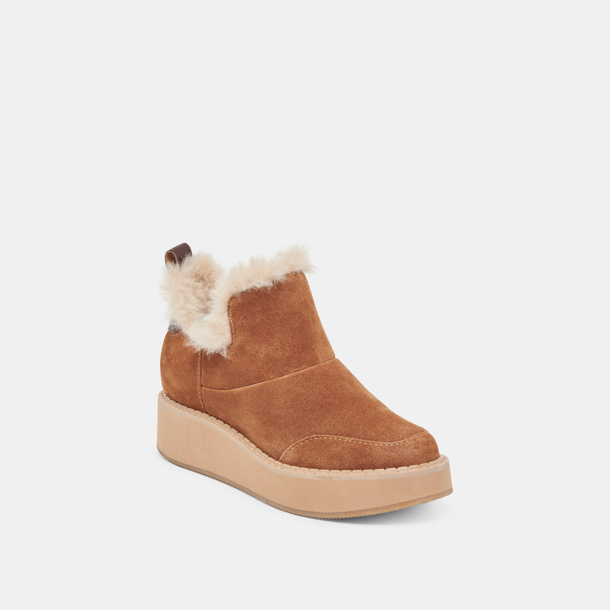 ARDY PLUSH H2O BOOTIES PECAN SUEDE
 – Dolce Vita | Dolce Vita