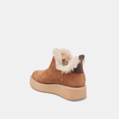 ARDY PLUSH H2O BOOTIES PECAN SUEDE
 – Dolce Vita | Dolce Vita