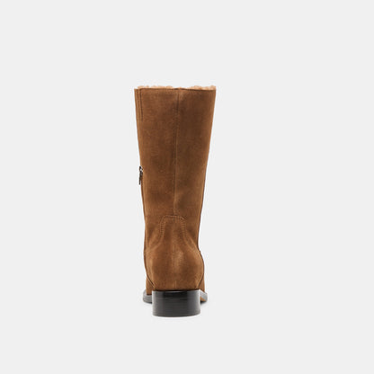 Kedra H2O Chestnut Suede Boots | Doice Vita
 – Dolce Vita | Dolce Vita