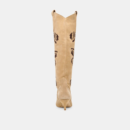 Wilde Sand Suede Boots | Dolce Vita