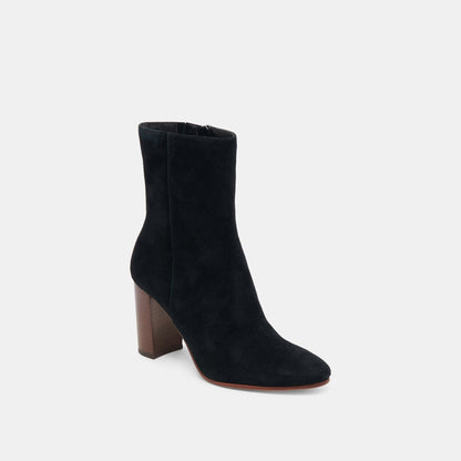 SUZY BOOTIES ONYX SUEDE
 – Dolce Vita | Dolce Vita