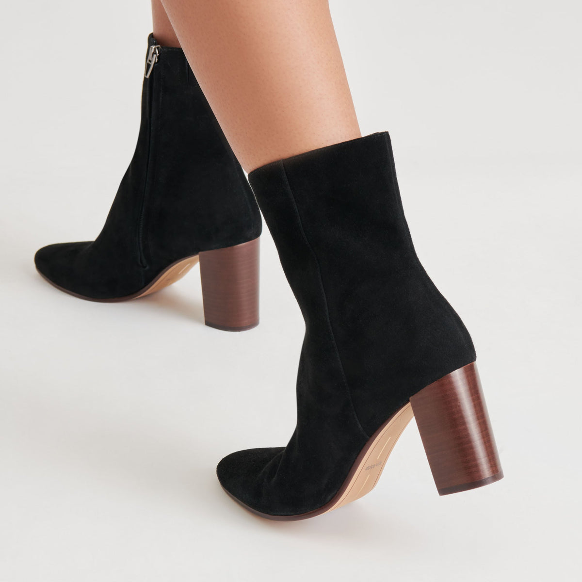 SUZY BOOTIES ONYX SUEDE
 – Dolce Vita | Dolce Vita