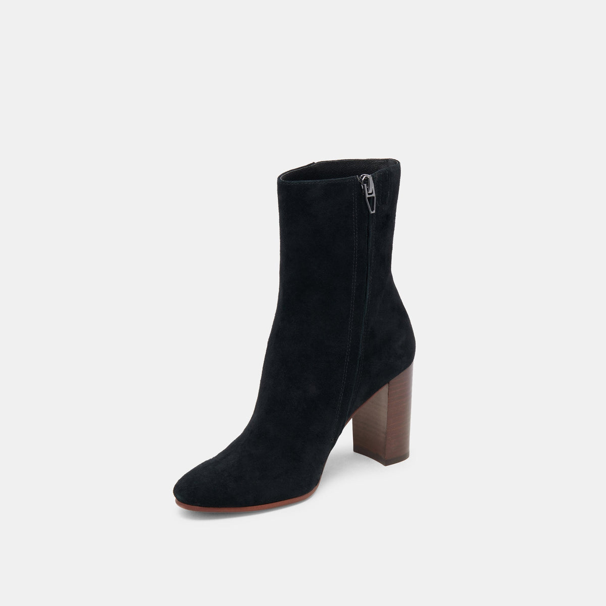 SUZY BOOTIES ONYX SUEDE
 – Dolce Vita | Dolce Vita