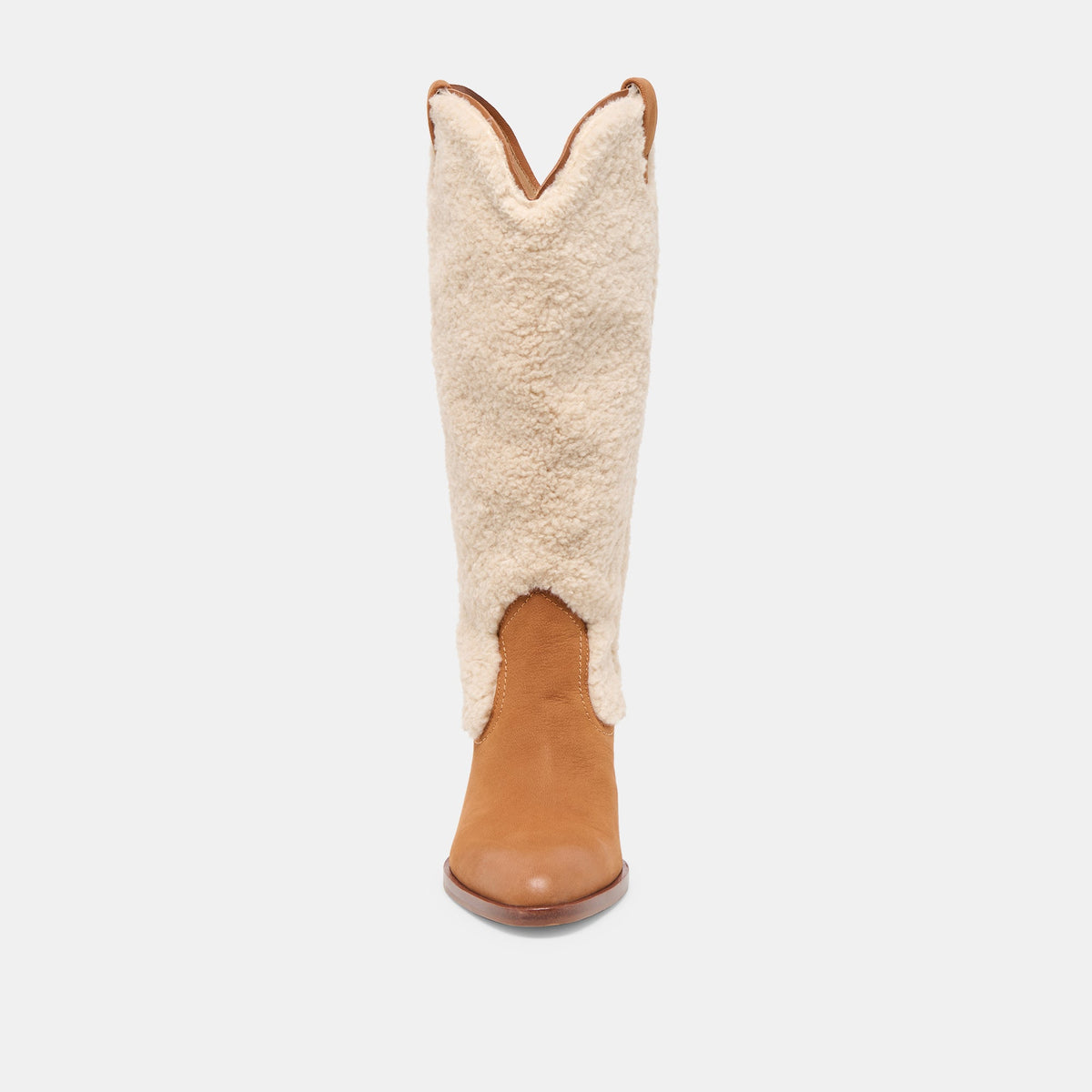 Mykel Plush Caramel Nubuck Boots | Dolce Vita