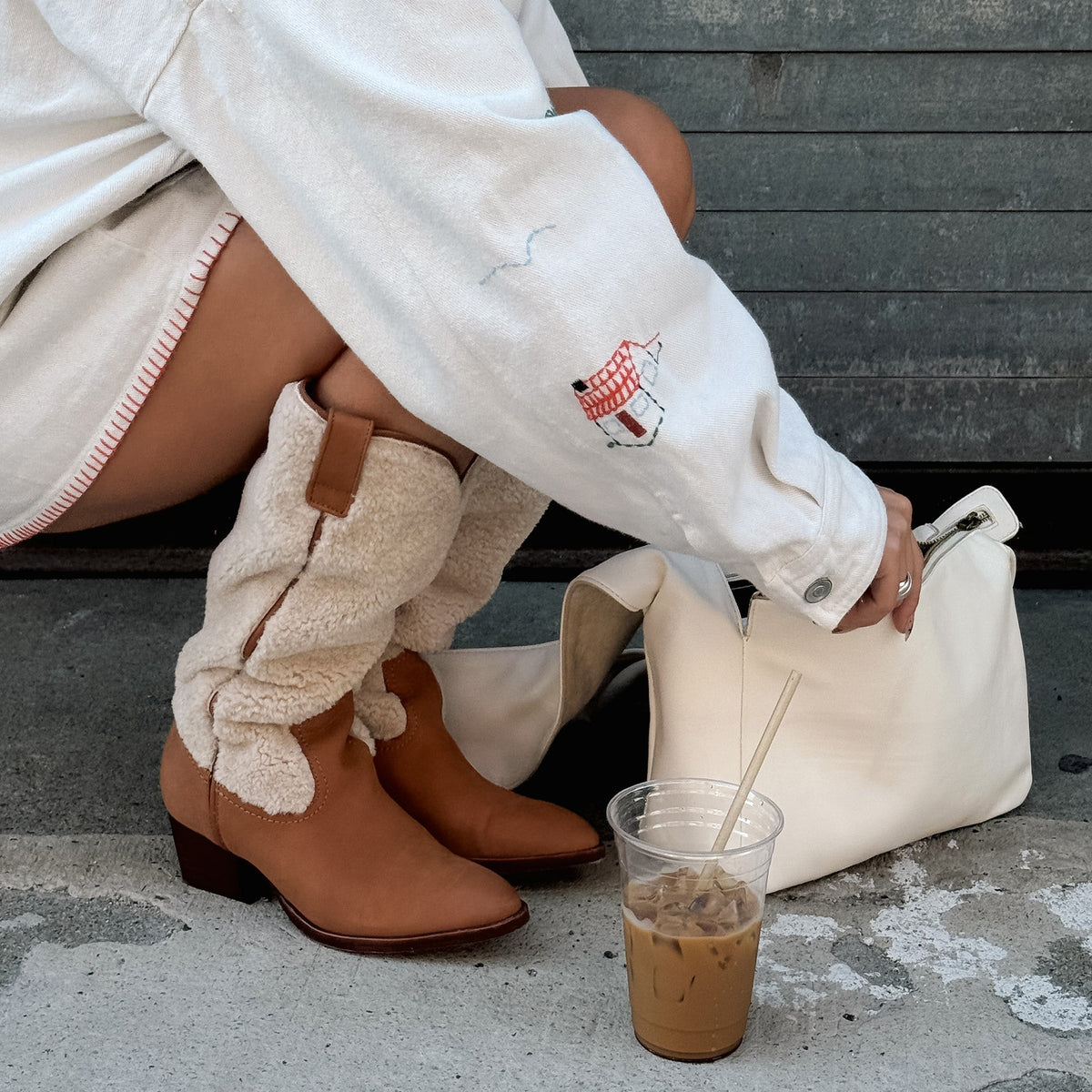 Mykel Plush Caramel Nubuck Boots | Dolce Vita