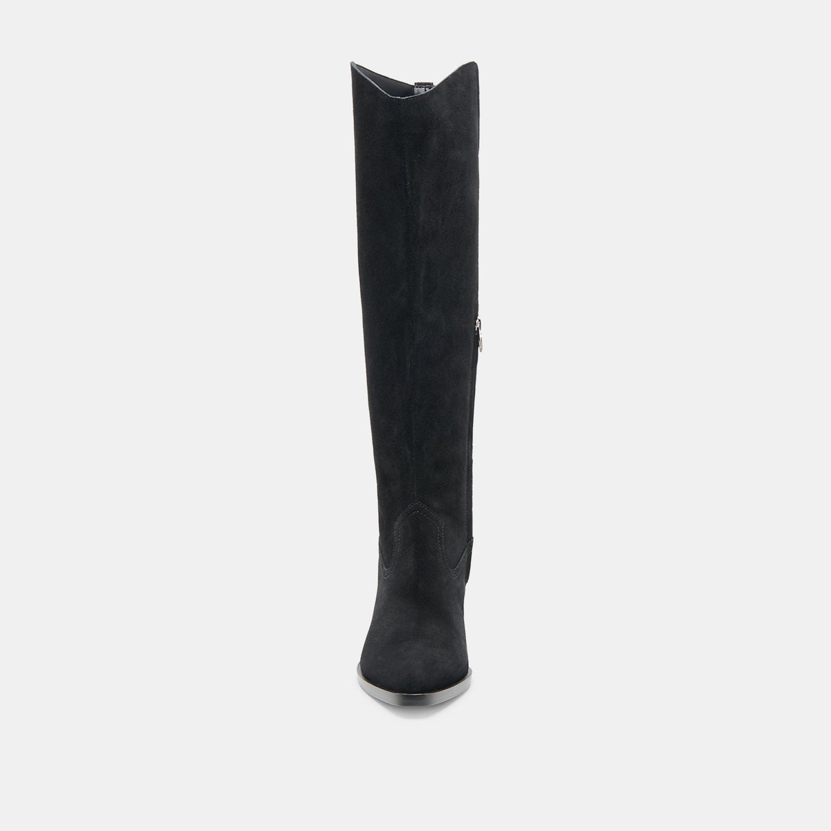Virona H2O Waterproof Onyx Suede Wide Calf Boots | Dolce Vita