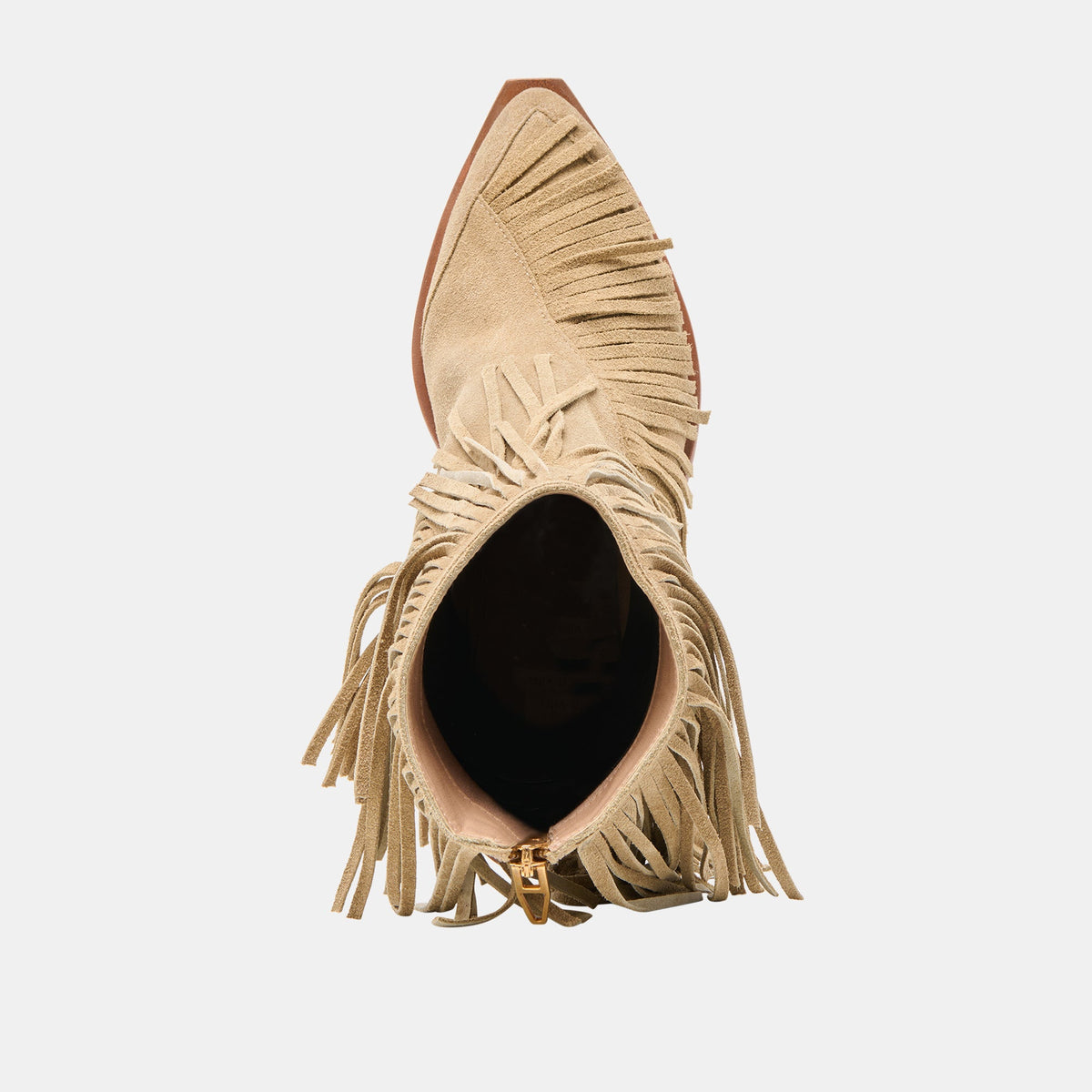 Torey Dk Taupe Suede Booties | Dolce Vita