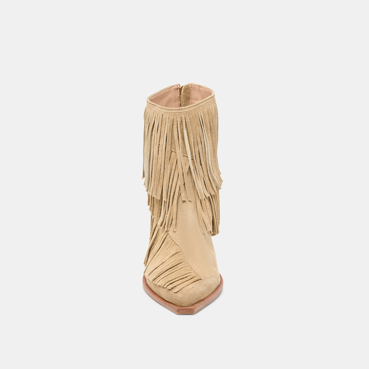 Torey Dk Taupe Suede Booties | Dolce Vita