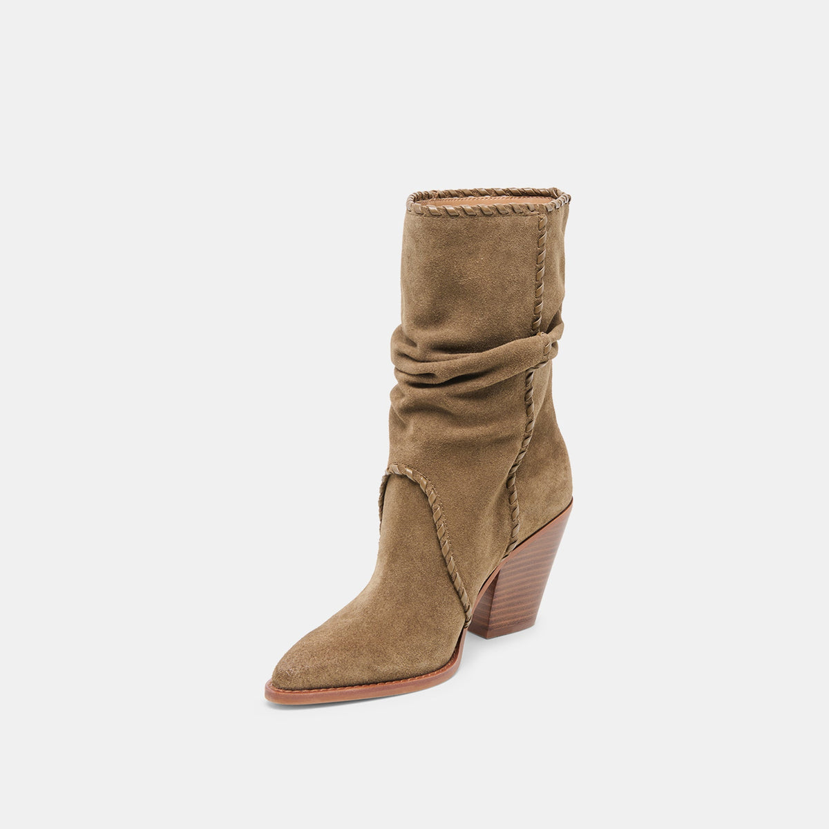 Julith Olive Suede Boots | Dolce Vita