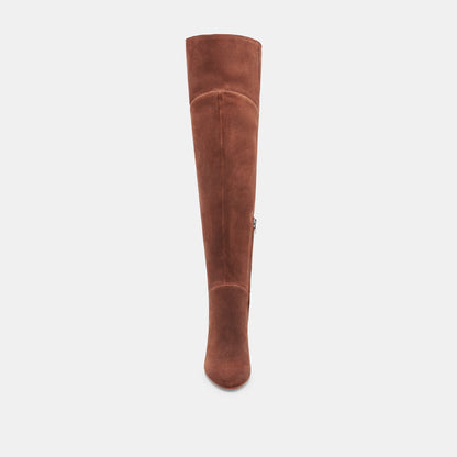 SURY BOOTS DARK SADDLE SUEDE
 – Dolce Vita | Dolce Vita