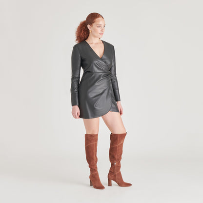 SURY BOOTS DARK SADDLE SUEDE
 – Dolce Vita | Dolce Vita