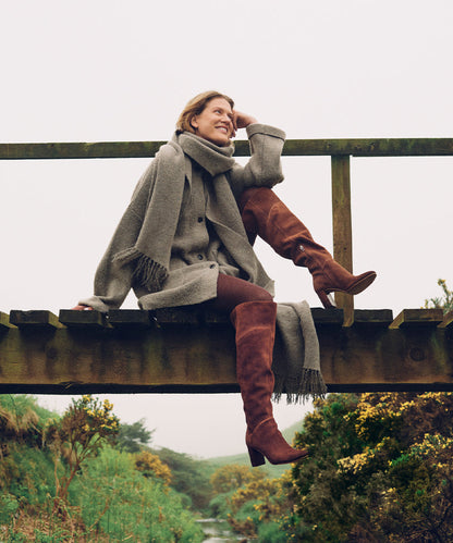 SURY BOOTS DARK SADDLE SUEDE
 – Dolce Vita | Dolce Vita
